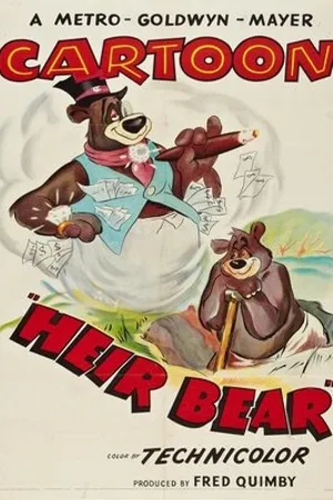 Постер к мультфильму Наследник-медведь (1953)