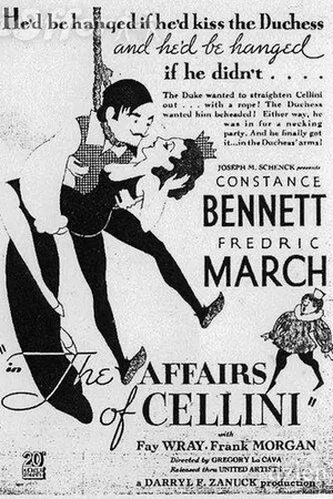 Постер к фильму Романы Челлини (1934)