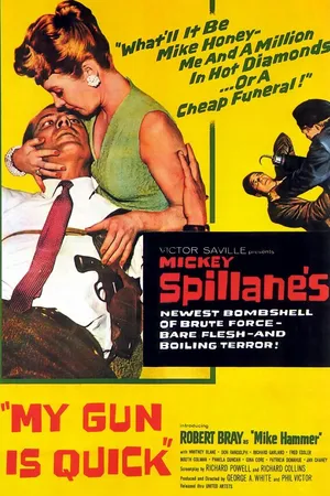 Постер к фильму Мой пистолет быстр (1957)