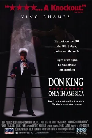 Постер к фильму Дон Кинг: Только в Америке (1997)