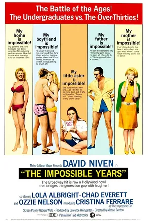 Постер к фильму Невозможные годы (1968)