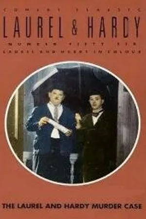 Постер к фильму Лорел и Харди: Дело об убийстве (1930)