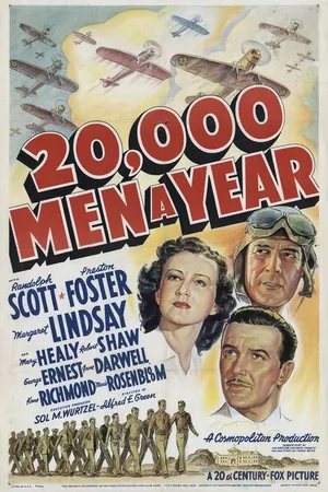 Постер к фильму 20 000 мужчин в год (1939)