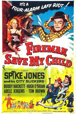Постер к фильму Fireman Save My Child (1954)