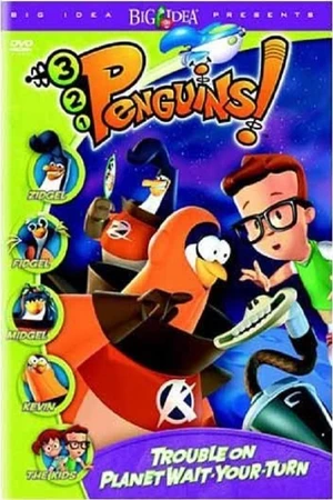 Постер к мультфильму 3-2-1 Penguins! Trouble on Planet Wait-Your-Turn (2000)