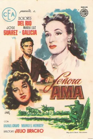 Постер к фильму Señora ama (1955)