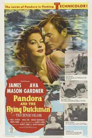 Постер к фильму Пандора и Летучий Голландец (1951)