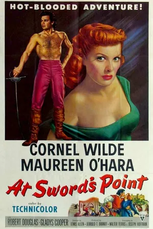 Постер к фильму На кончике шпаги (1952)