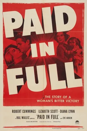 Постер к фильму Оплачено сполна (1950)
