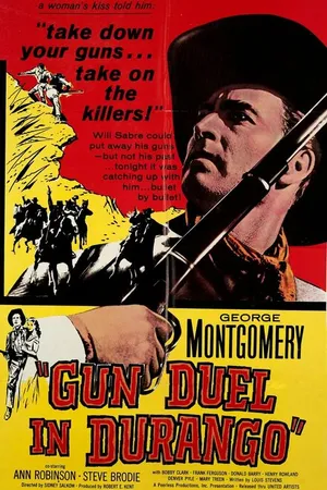 Постер к фильму Дуэль в Дуранго (1957)