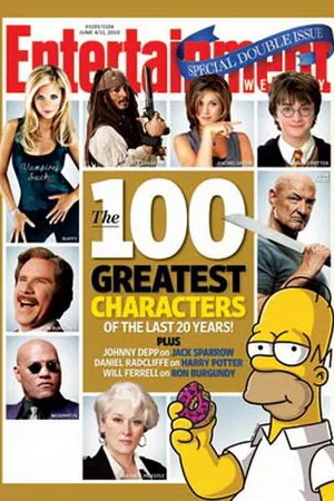 Постер к фильму 100 величайших персонажей телевидения (2001)