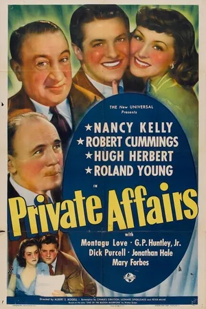 Постер к фильму Private Affairs (1940)