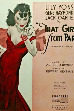 Постер к фильму Эта девушка из Парижа (1936)