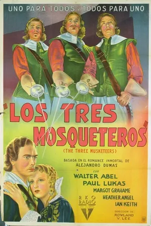Постер к фильму Три мушкетера (1935)