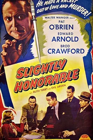 Постер к фильму Slightly Honorable (1939)
