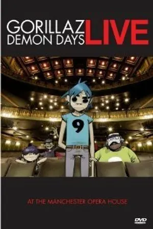 Постер к фильму Gorillaz: Live in Manchester (2006)