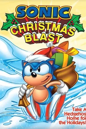 Постер к мультфильму Sonic Christmas Blast (1996)