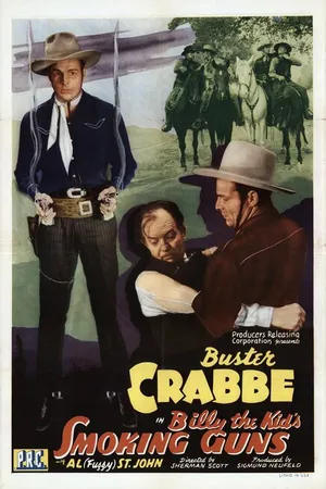 Постер к фильму Дымящиеся пистолеты Малыша Билли (1942)