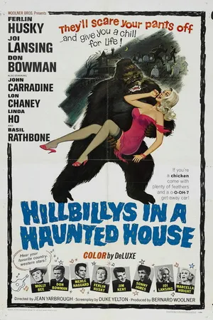 Постер к фильму Деревенщины в доме с призраками (1967)