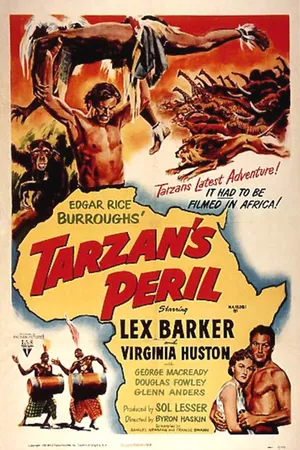 Постер к фильму Тарзан в опасности (1951)