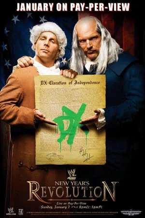 Постер к фильму WWE Новогодняя революция (2007)