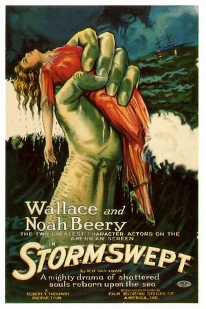 Постер к фильму Охваченный бурей (1923)