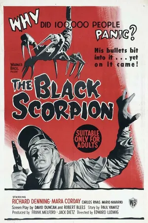 Постер к фильму Чёрный скорпион (1957)
