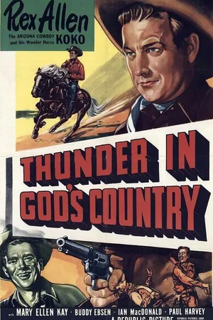 Постер к фильму Гром в Божьей стране (1951)