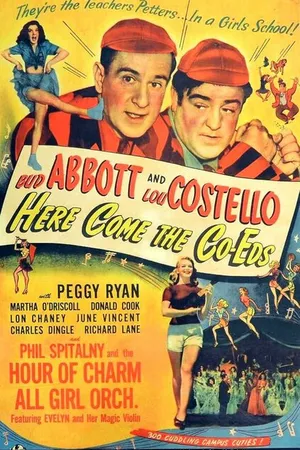 Постер к фильму Сюда идут студентки (1945)