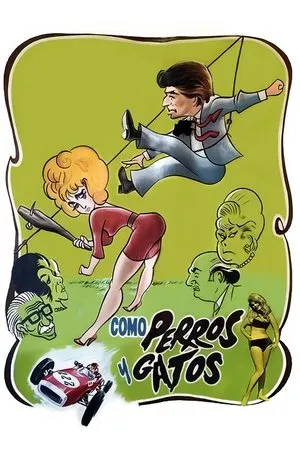 Постер к фильму Как кошка с собакой (1969)
