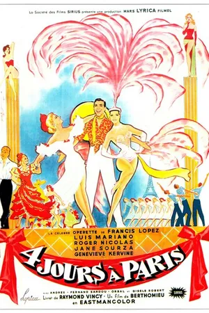 Постер к фильму Четыре дня в Париже (1955)