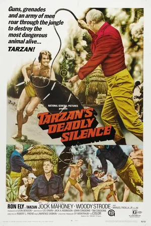 Постер к фильму Тарзан и мёртвая тишина (1970)