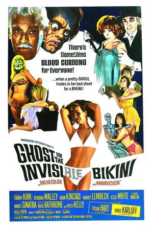 Постер к фильму Призрак в невидимом бикини (1966)