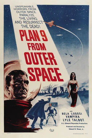 Постер к фильму План 9 из открытого космоса (1957)