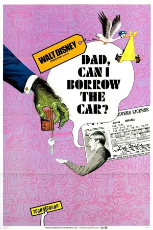 Постер к фильму Dad... Can I Borrow the Car? (1970)