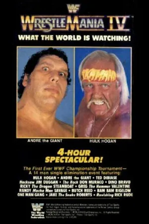 Постер к фильму WWF РестлМания 4 (1988)