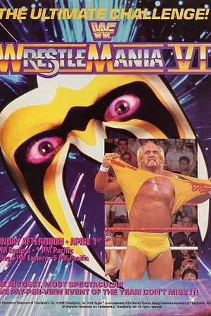 Постер к фильму WWF РестлМания 6 (1990)