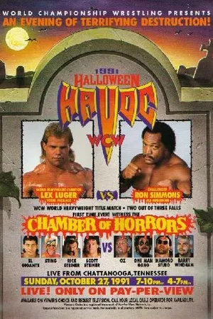 Постер к фильму WCW Разрушение на Хэллоуин (1991)