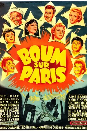 Постер к фильму Boum sur Paris (1953)