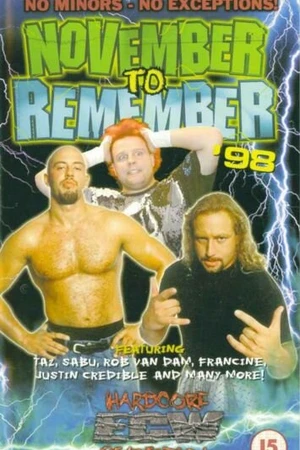 Постер к фильму ECW Ноябрь, чтоб запомнить (1998)