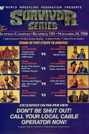 Постер к фильму WWF Серии на выживание (1988)