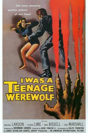 Постер к фильму Я был тинейджером—оборотнем (1957)