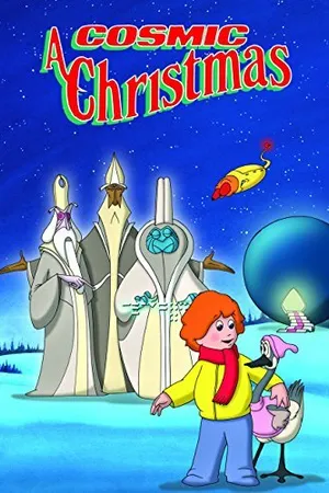 Постер к мультфильму A Cosmic Christmas (1977)
