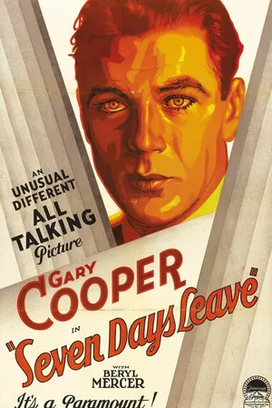 Постер к фильму Семь дней отпуска (1930)