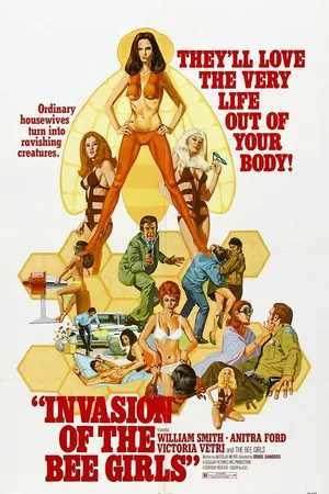 Постер к фильму Вторжение девушек-пчел (1973)