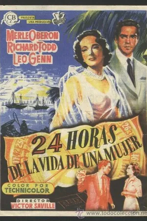 Постер к фильму 24 часа из жизни женщины (1952)