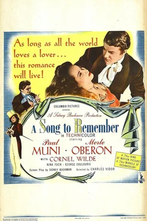 Постер к фильму Песня на память (1945)