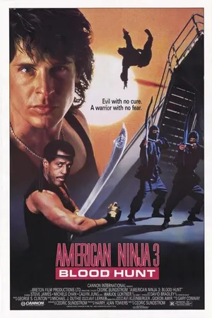 Постер к фильму Американский ниндзя 3: Кровавая охота (1989)