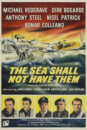 Постер к фильму Море не примет их (1954)
