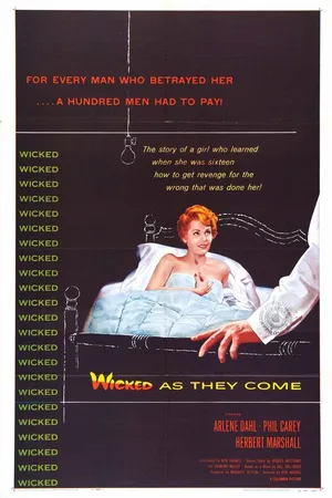 Постер к фильму Wicked as They Come (1956)